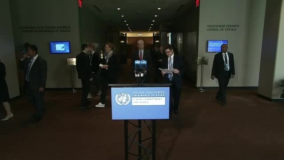 Press Encounter with President of General Assembly