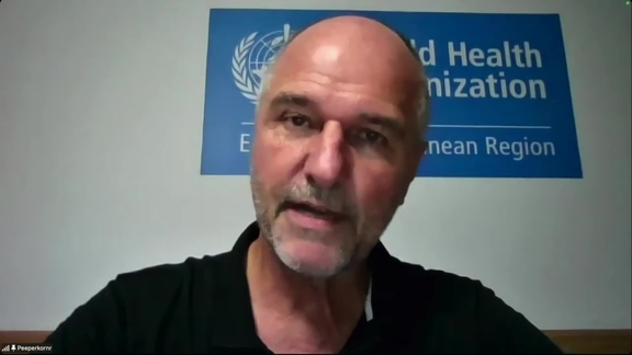 Dr. Rik Peeperkorn (WHO) on the health situation in Gaza - Press Conference