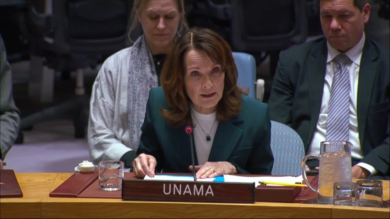 Georgette Gagnon (UNAMA) on Afghanistan - Security Council, 10116th meeting