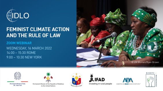 Feminist Climate Action and the Rule of Law - CSW66 Side Event