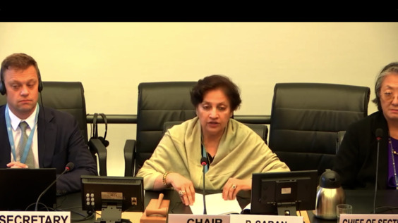 58th Meeting, 78th Session, Committee on Economic, Social and Cultural Rights (CESCR)