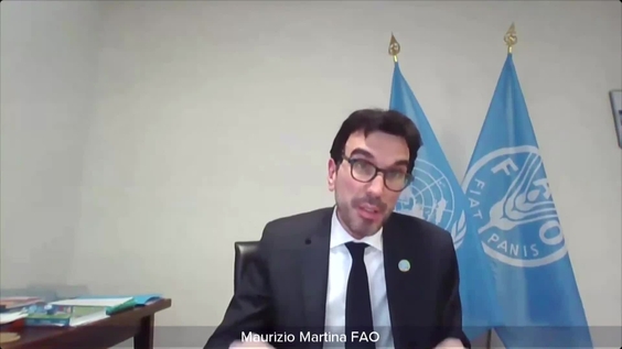 Maurizio Martina (FAO) on the protection of civilians in armed conflict - Security Council, 9560th meeting
