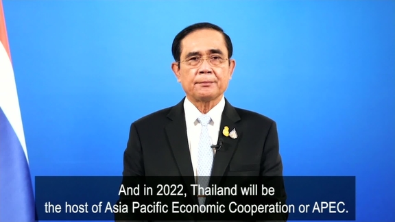 Thailand- Prime Minister Addresses General Debate, 76th Session
