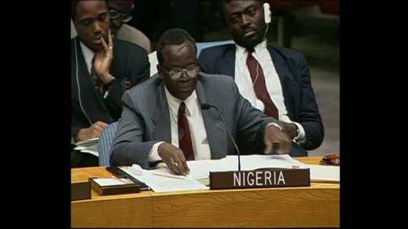 3350th Meeting of Security Council: Angola