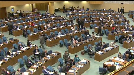 Gustave Sanon (Burkina Faso), 5th Plenary Meeting