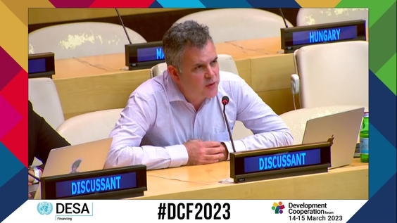 (Session 2) 2023 Development Cooperation Forum - Economic and Social Council, 12th plenary meeting, 2022 Session
