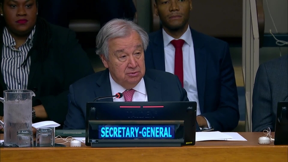 António Guterres (UN Secretary-General) at the 2025 Africa Dialogue Series High-level Policy Dialogue