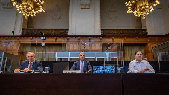 THE HAGUE – The International Court of Justice (ICJ) holds public hearings in the case Armenia v. Azerbaijan