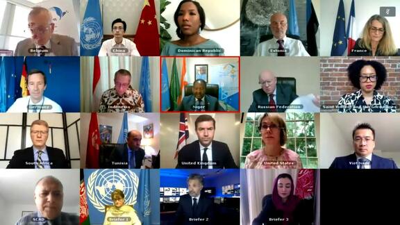 Afghanistan (UNAMA) - Security Council Open VTC