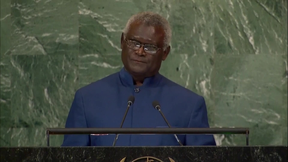 Solomon Islands - Prime Minister Addresses General Debate, 77th Session