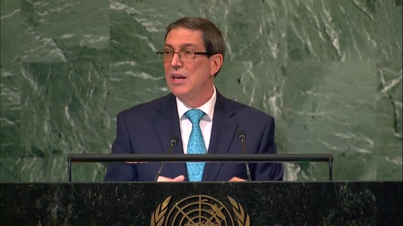 Cuba - Minister for Foreign Affairs Addresses General Debate, 77th Session