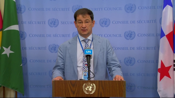 Dmitry Polyanskiy (Russian Federation) on Bosnia and Herzegovina, and Moldova - Security Council Media Stakeout