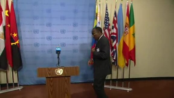 Foreign Minister of DRC Speaks to Press