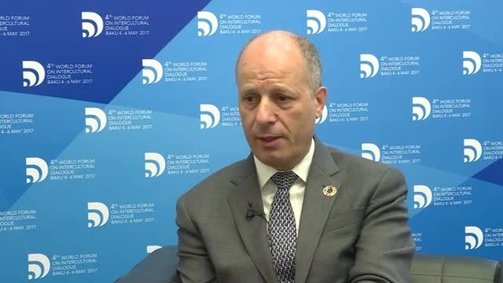 ماهر ناصر (الأمم المتحدة) حول أثر منتدى باكو والعمل الذي ينتظرنا - أخبار مقابلة الأمم المتحدة في المنتدى العالمي الرابع للحوار بين الثقافات (5