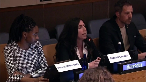 UN Conscious Fashion and Lifestyle Network, Fashion Industry innovations leading transformative action for Sustainable Development Goal 6: Clean water and sanitation (UN 2023 Water Conference Side Event)