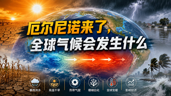 厄尔尼诺来了：全球天气会发生什么？