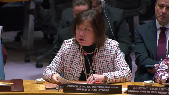 Kayoko Gotoh (DPPA) on Maintenance of peace and security of Ukraine - Security Council, 10057th meeting