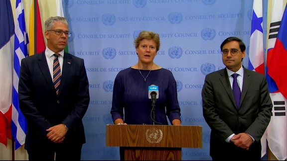 France, Germany and the United Kingdom on Iran Non-Proliferation - Security Council Media Stakeout