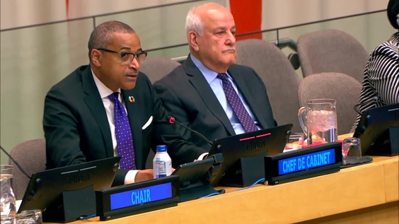 Earle Courtenay Rattray (Chef de Cabinet) on behalf of the Secretary-General on 2025 International Day of Solidarity with the Palestinian People