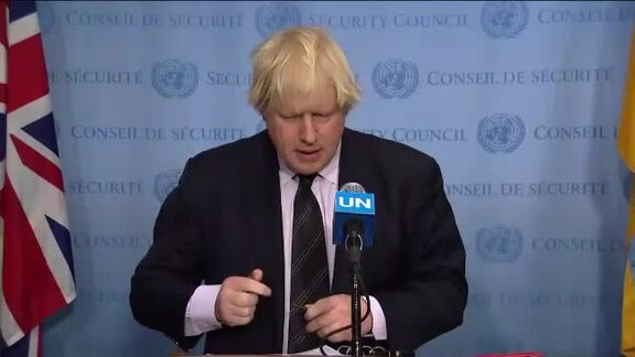 UK Foreign Secretary Briefs Press