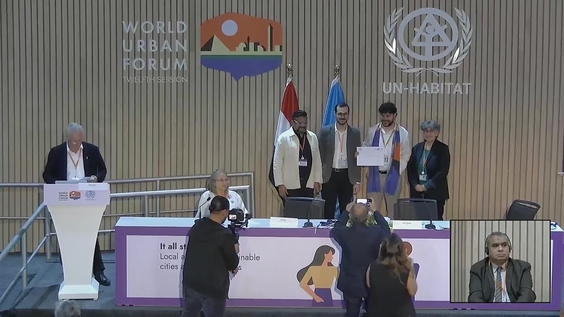 Press Conference: Uia 2030 Award - Second cycle (part 1) (World Urban Forum 12th Session)