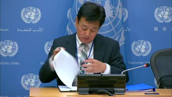 Spokesperson for the Prime Minister and the Foreign Minister of Japan Briefs Press