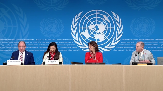 UN Geneva Press Briefing: IOM, UNMAS, UNESCO, UNECE, WMO