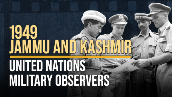 The First UN Military Observers