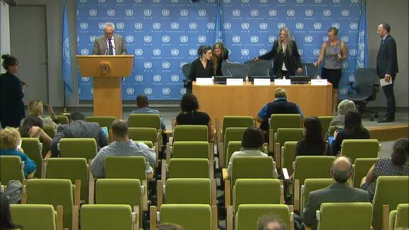 Press Conference on Concert for Climate Action