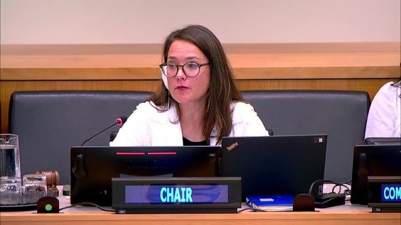 Second Committee, 5th plenary meeting - General Assembly, 80th session