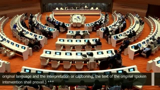 Consideration of Canada (Cont'd) - 319th Meeting 17th Session of Committee on Rights of Persons with Disabilities
