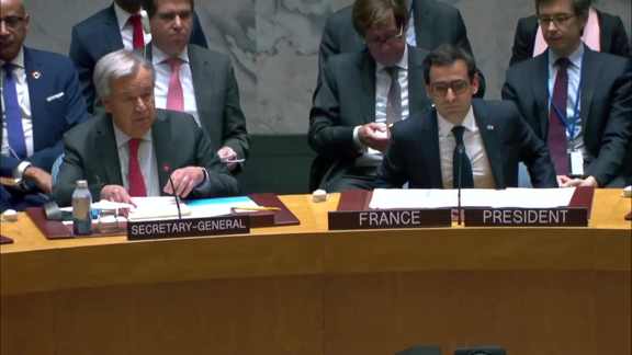The situation in the Middle East, including the Palestinian question - Security Council, 9534th meeting