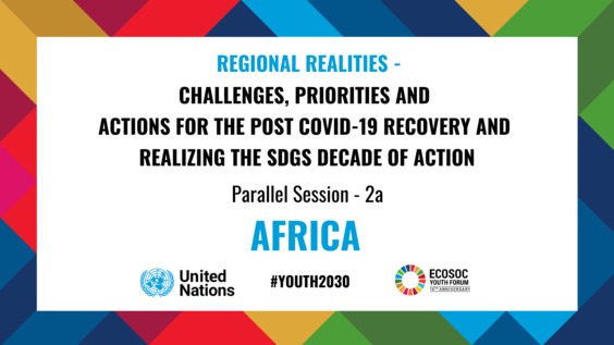 Africa, Regional Breakout session, 10th Economic and Social Council Youth Forum