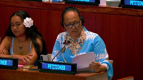 Fourth Committee, 3rd plenary meeting - General Assembly, 80th session