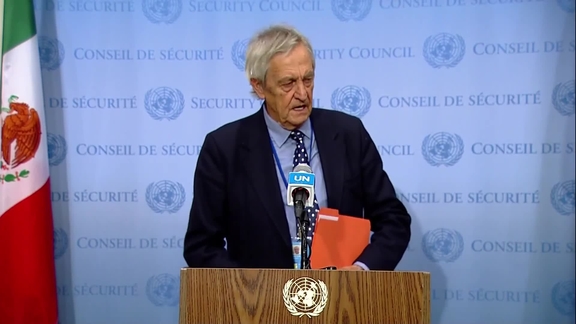 Nicholas Haysom (UNMISS) on Sudan and South Sudan- Security Council Media Stakeout