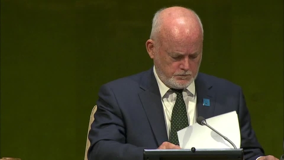 Maria Luiza Ribeiro Viotti (Chef de Cabinet) on behalf of António Guterres (UN Secretary-General) tribute to the memory of Father Miguel D'Escoto Brockmann, late President of 63rd session of the General Assembly - General Assembly, 93th plenary meeting