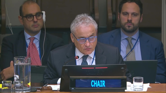 First Committee, 26th plenary meeting - General Assembly, 80th session