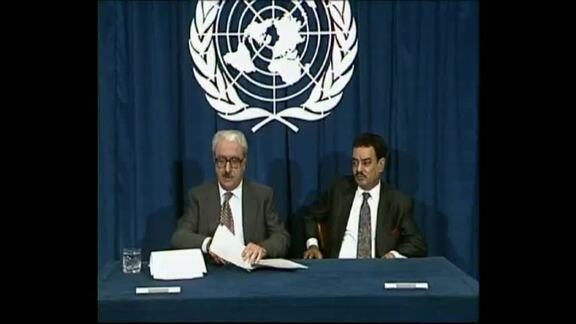 Deputy Prime Minister of Iraq Briefs Press