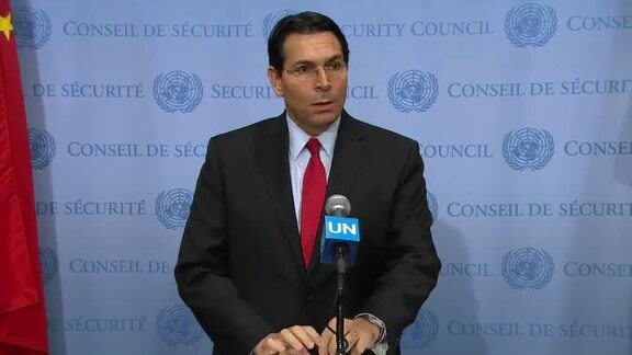 Permanent Representative of Israel Briefs Press