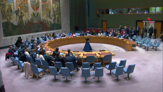 Menaces contre la paix et la sécurité internationales - Conseil de sécurité, 9533e séance