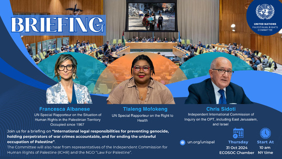 International legal responsibilities for preventing genocide, holding perpetrators of war crimes accountable, and for ending the unlawful occupation of Palestine