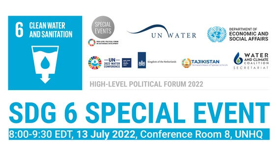 SDG 6 Special Event, HLPF 2022