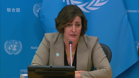 Reena Ghelani (Climate Crisis Coordinator for the El Niño / La Niña Response) and Beth Bechdol (FAO) on the humanitarian impacts of El Niño - Press Conference