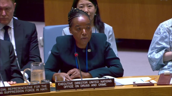 Monica Juma (UNODC) on the question concerning Haiti - Security Council, 10198th meeting