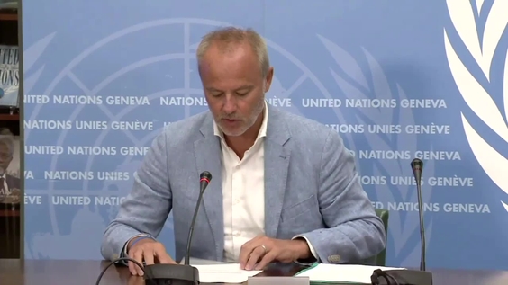 Geneva Press Briefing: HRC, OHCHR, UNHCR, WFP, WMO