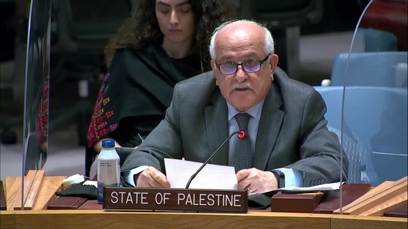 The situation in the Middle East, including the Palestinian question- Security Council, 9107th Meeting
