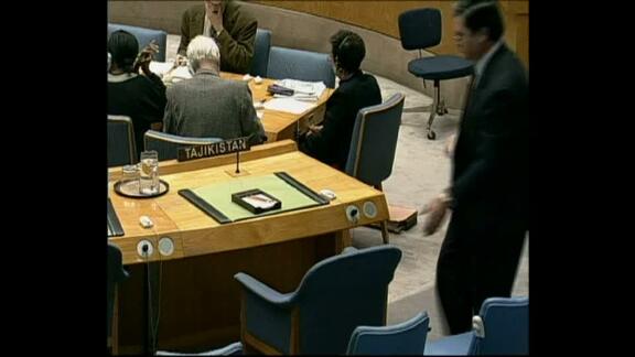 3589th Meeting of Security Council: Tajik-Afghan Border