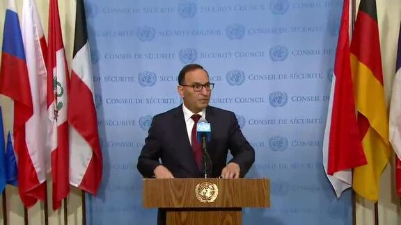 President of Security Council Briefs Press