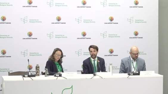 Press Conference: Briefing on Biodiversity - Climate Change (SBSTTA-27)