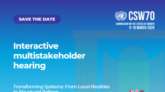 Interactive multistakeholder hearing